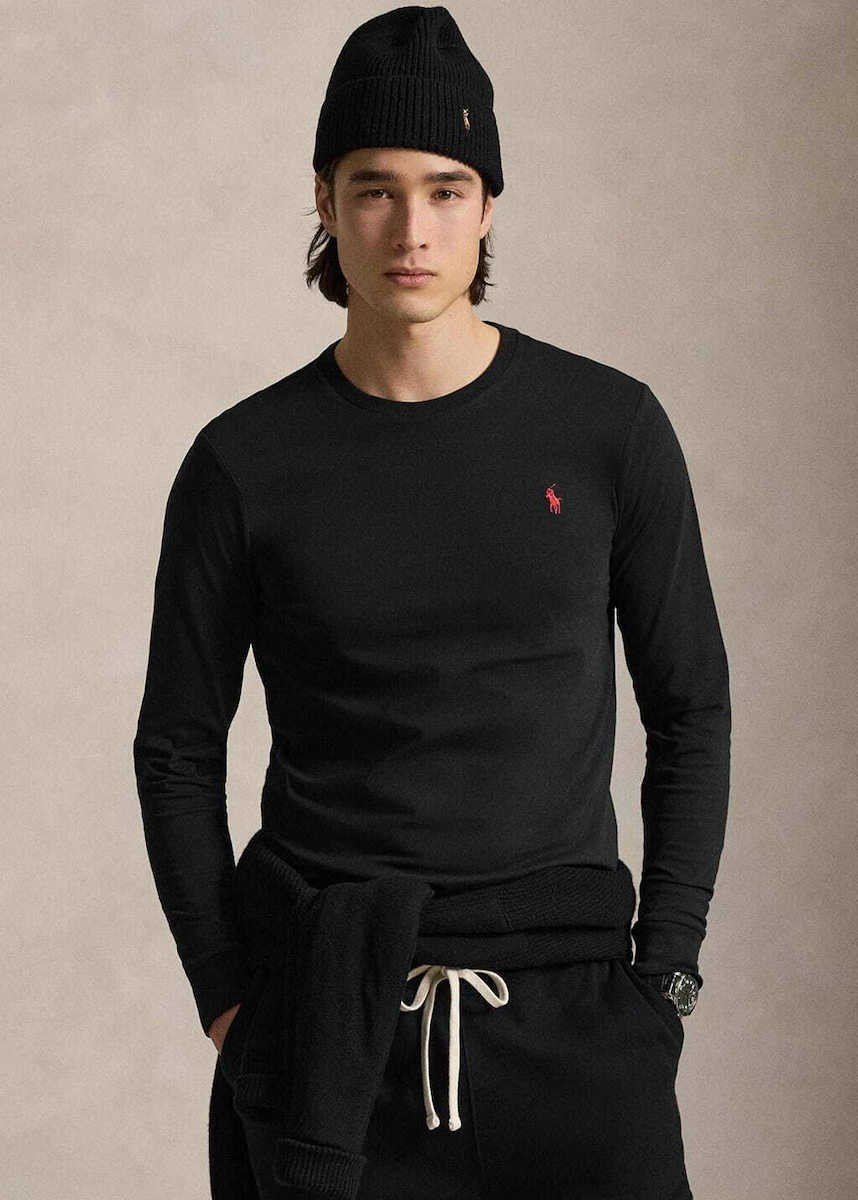 26/1 JERSEY-LSL-TSH | BLACK