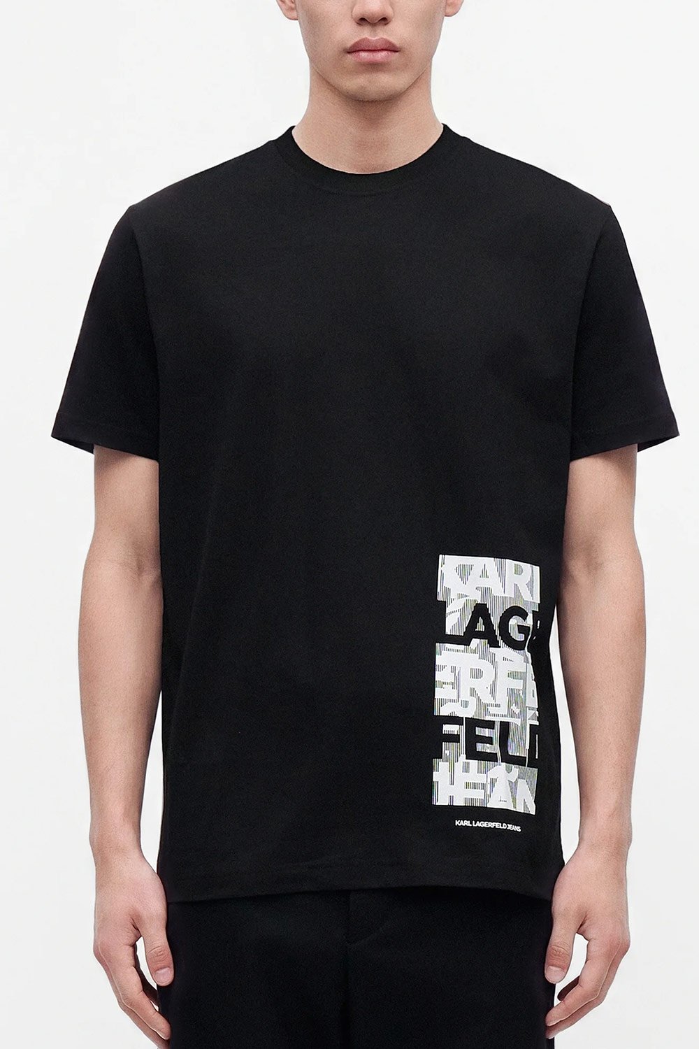 KLJ REG LOGO TEE | BLACK