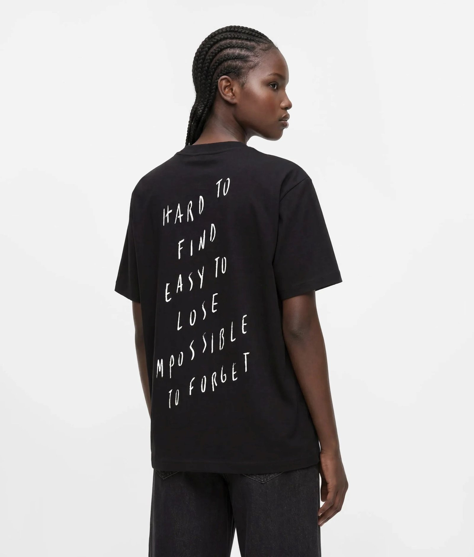 KLJ X PT RELAXED TEE | BLACK