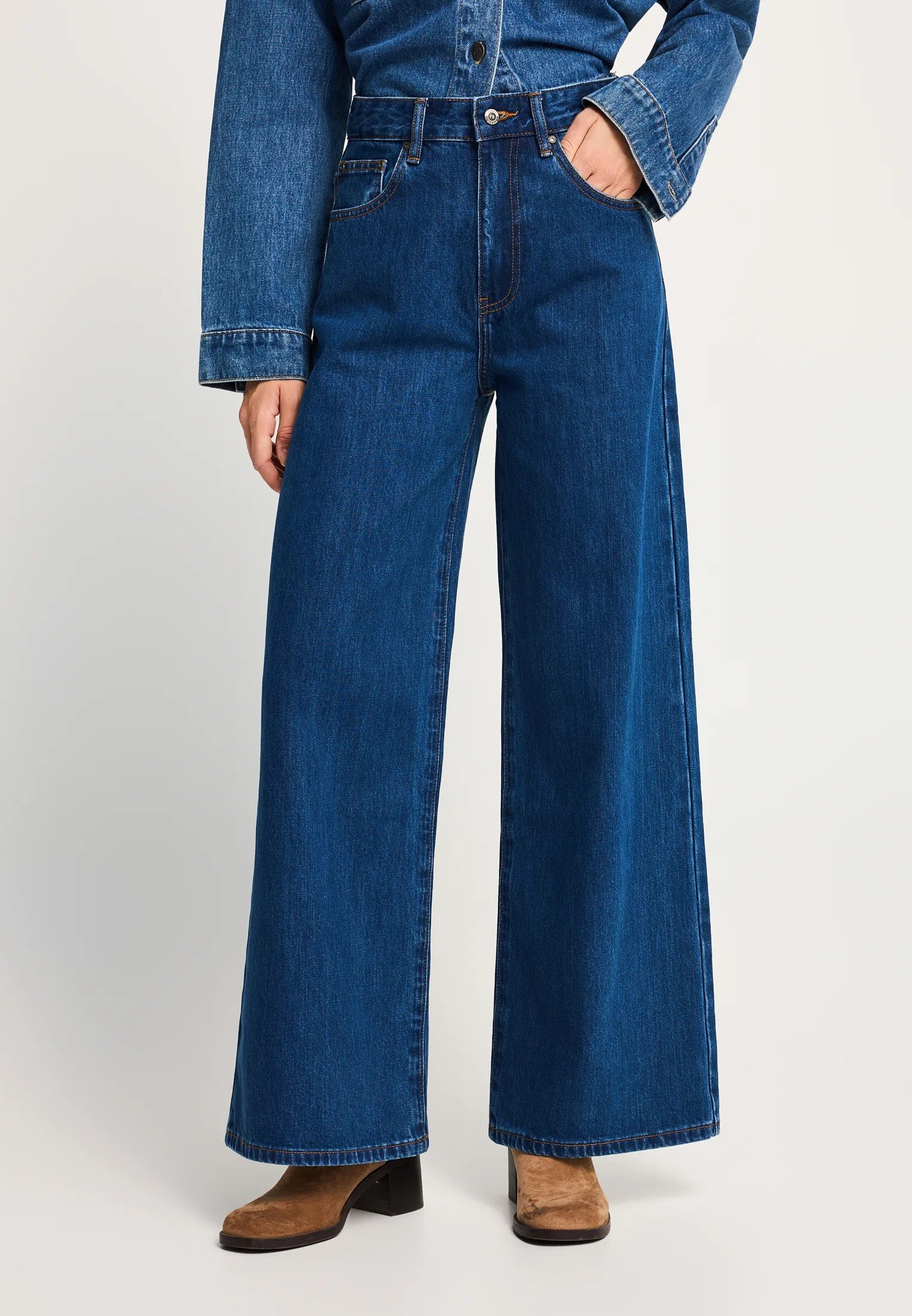 ΓΥΝΑΙΚΕΊO ΤΖΗΝ ΠΑΝΤΕΛΌΝΙ WIDE LEG | DENIM