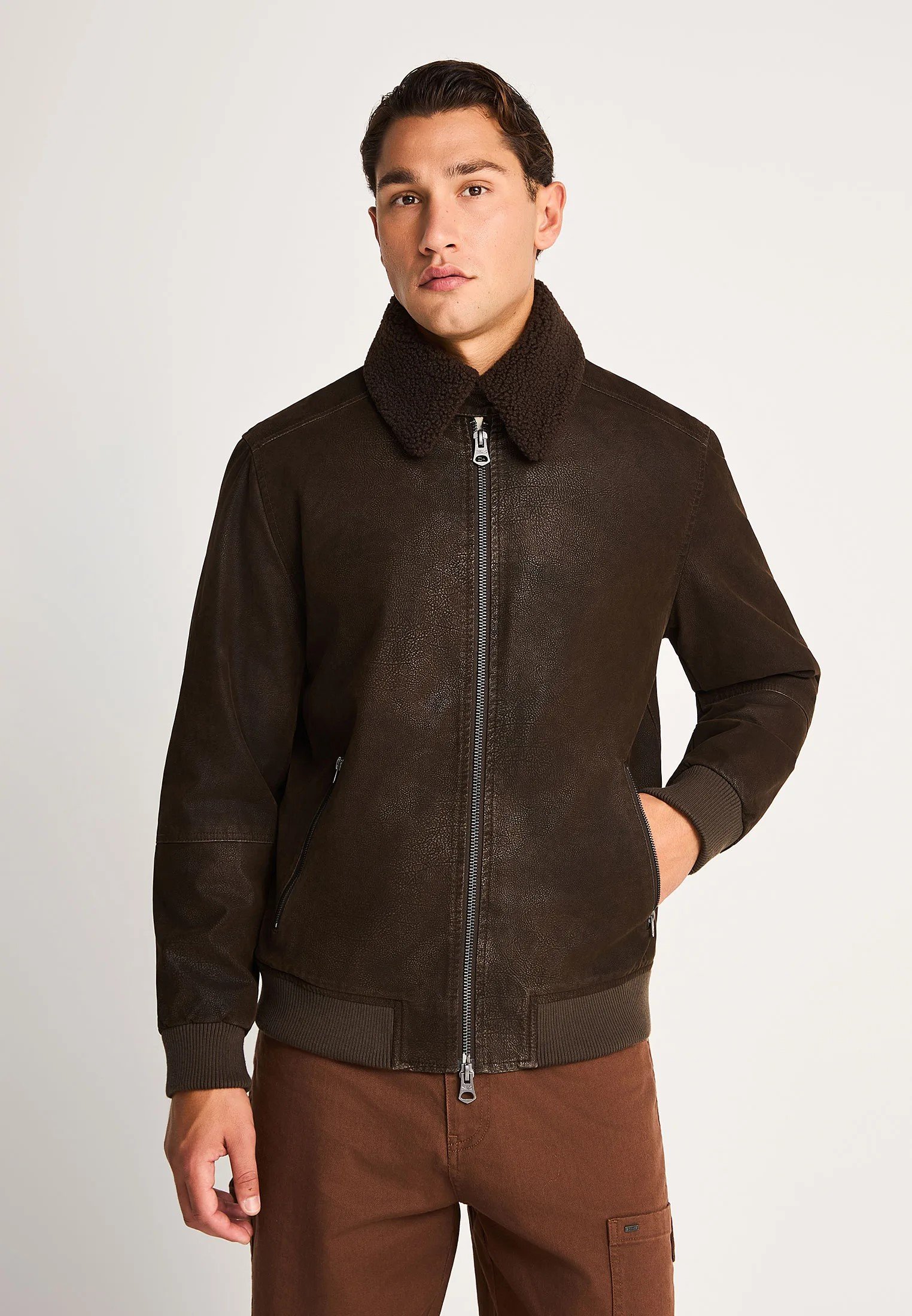 ΑΝΔΡΙΚΌ ΤΖΆΚΕΤ CASUAL | BROWN