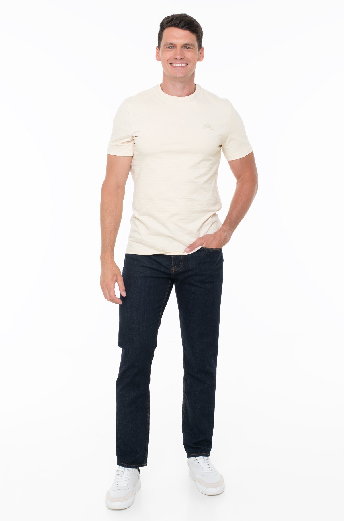 CN SS TEXTURED JERSEY TEE ΜΠΛΟΥΖΑ ΑΝΔΡΙΚΟ | SAND