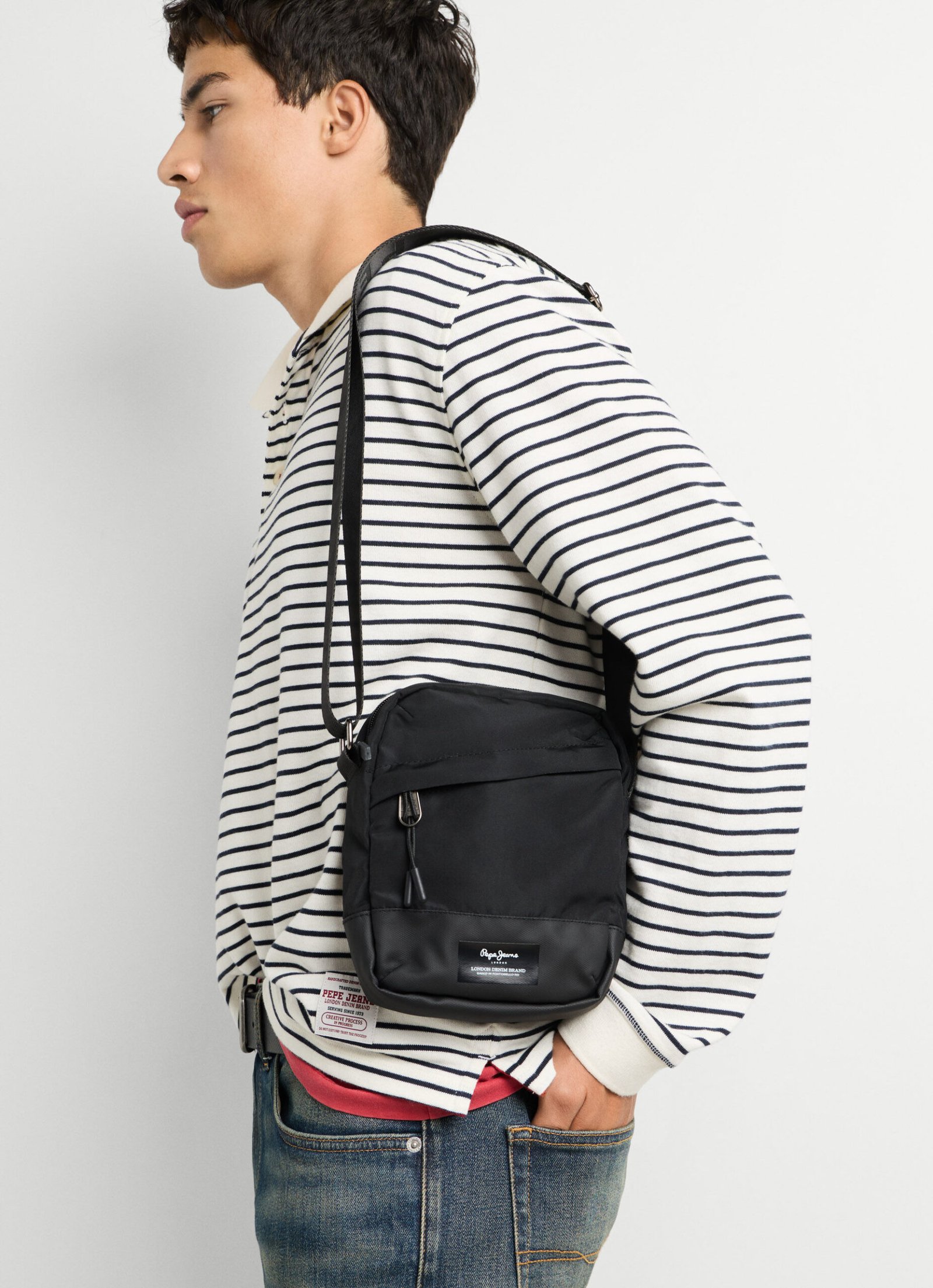 ESSENTIALS DROP 2 FRED HALL ΤΣΑΝΤΑ ΑΝΔΡΙΚΟ | BLACK