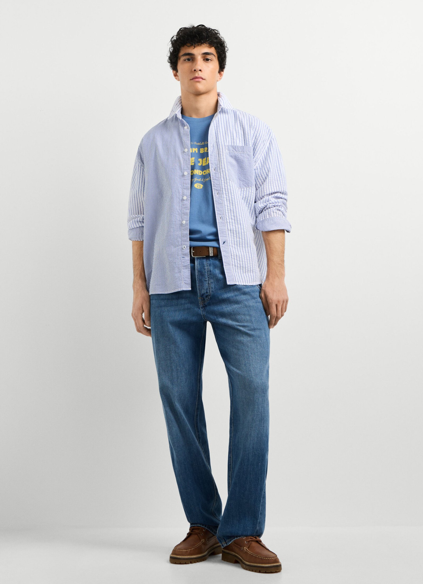 HELIX LOOSE TAPER SLUB ΠΑΝΤΕΛΟΝΙ ΑΝΔΡΙΚΟ | DENIM