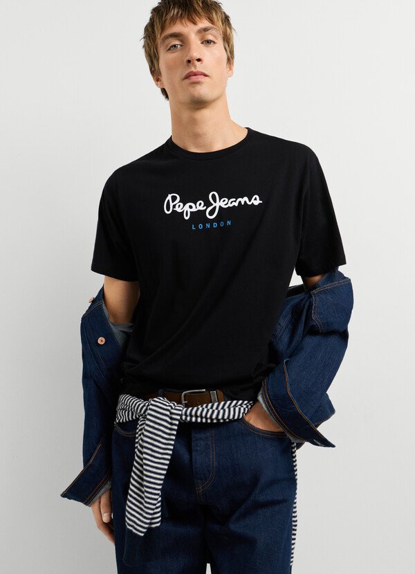 ESSENTIALS DROP 0 EGGO N ΜΠΛΟΥΖΑ ΑΝΔΡΙΚΟ | BLACK