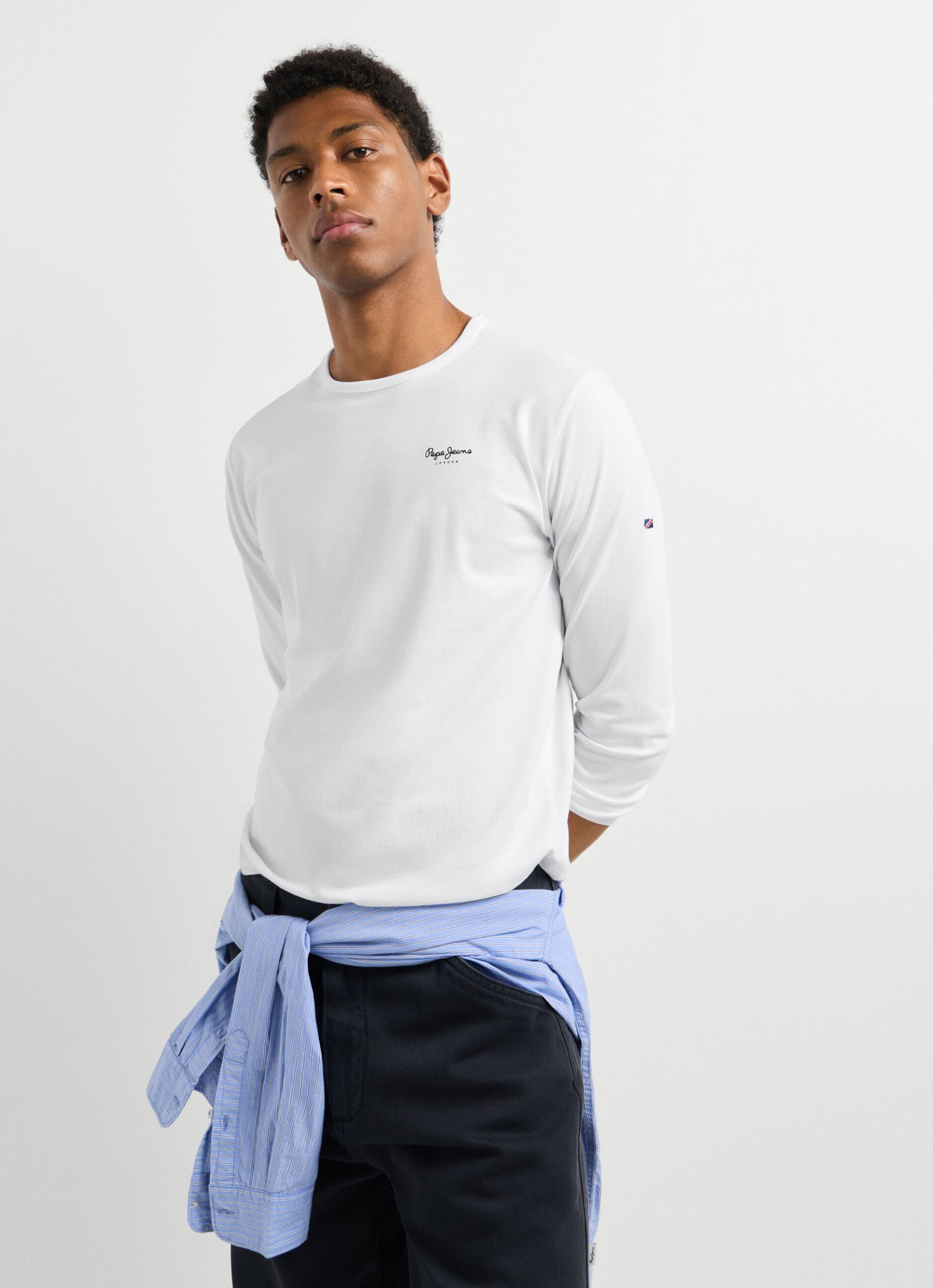 ORIGINAL BASIC 2 LONG ΜΠΛΟΥΖΑ ΑΝΔΡΙΚΟ | WHITE