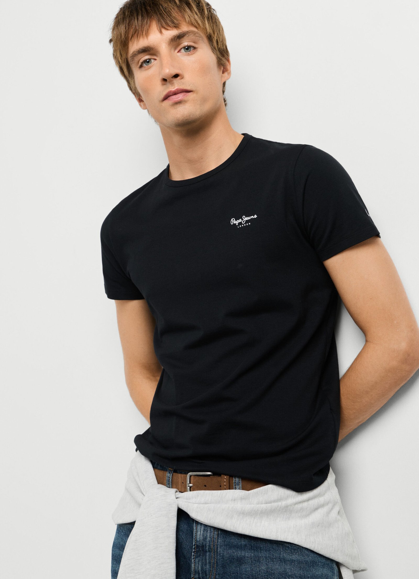 ORIGINAL BASIC 3 N ΜΠΛΟΥΖΑ ΑΝΔΡΙΚΗ | BLACK