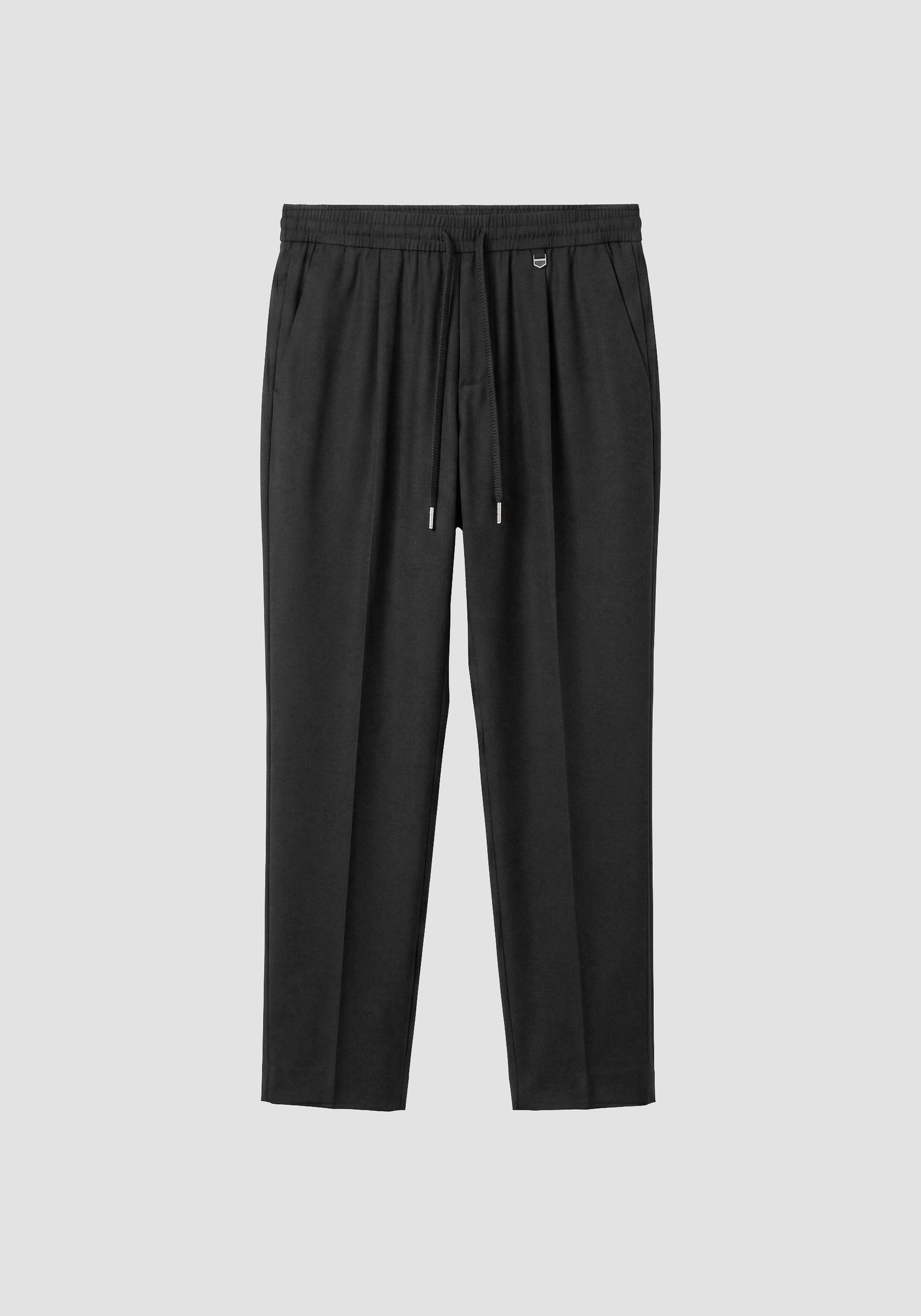 TROUSERS NEIL REGULAR FIT | BLACK