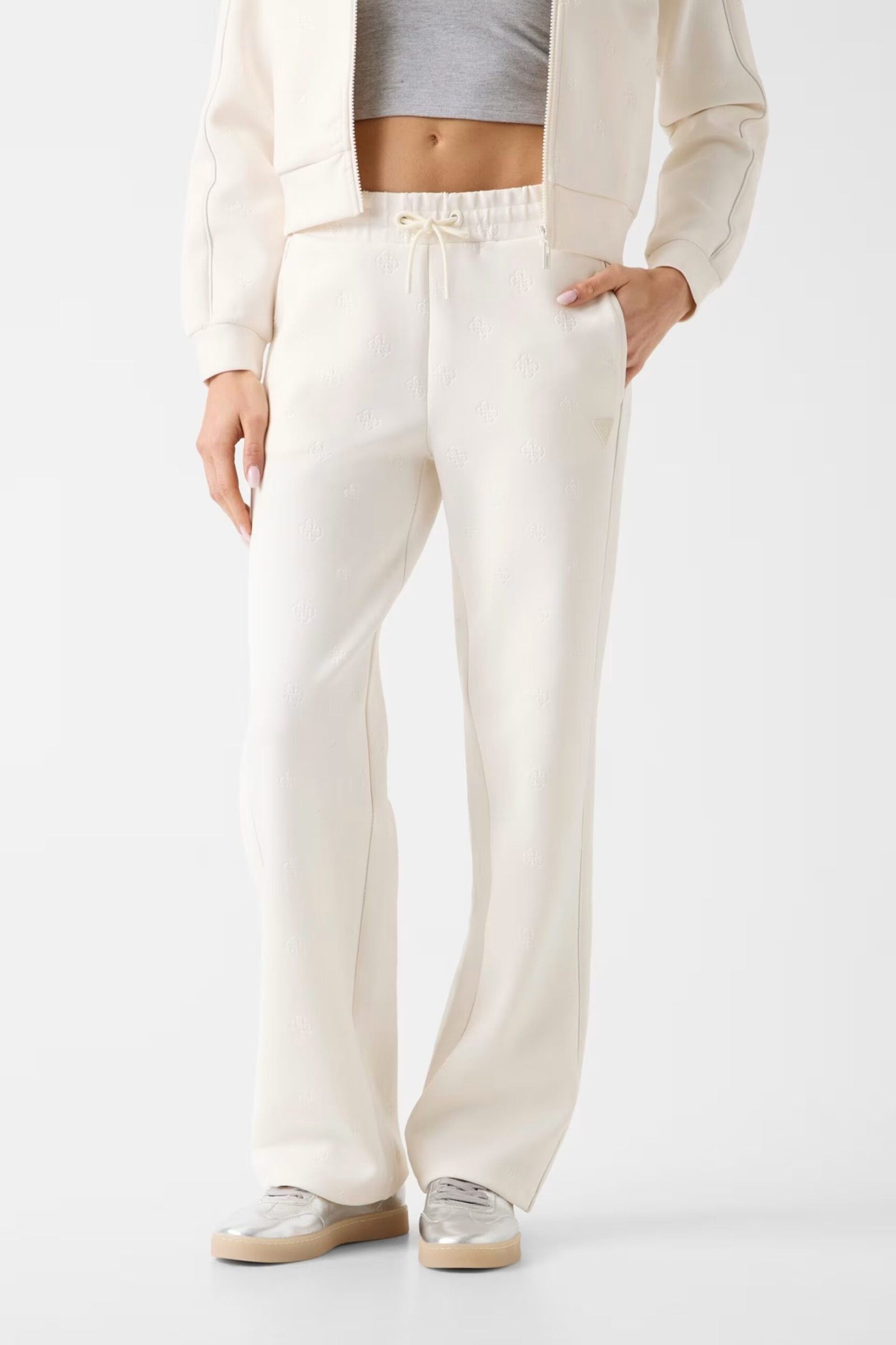 CALISTA 4G WIDE LEG PANTS ΠΑΝΤΕΛΟΝΙ ΓΥΝΑΙΚΕΙΟ | OFF WHITE